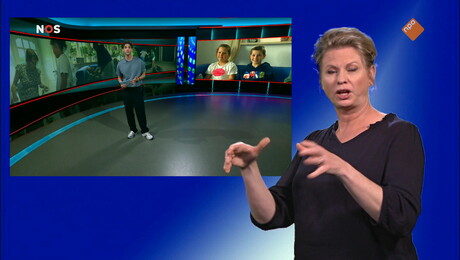 NOS Jeugdjournaal met gebarentaal